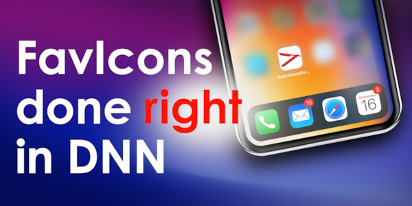 Icons and FavIcons - done right in DNN